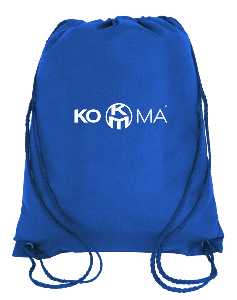 KOMA Basic Drawstring Bag - Blue